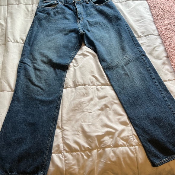 Mens Calvin Klein jean size 34 relaxed straight leg - Picture 2 of 10